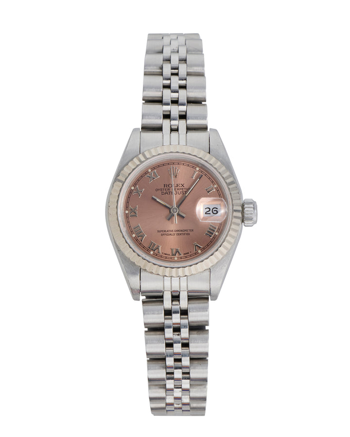 Rolex Datejust 26 Pink Stainless Steel & White Gold 1993 - 69174