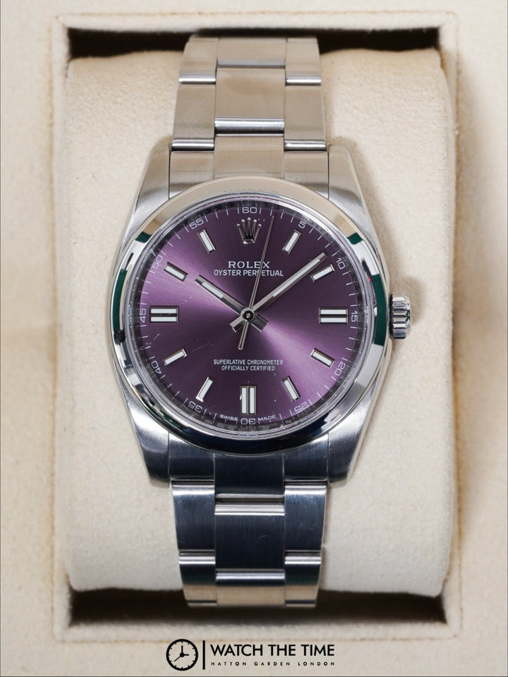 Rolex Oyster Perpetual 36 116000 Grape Stainless Steel - 2015