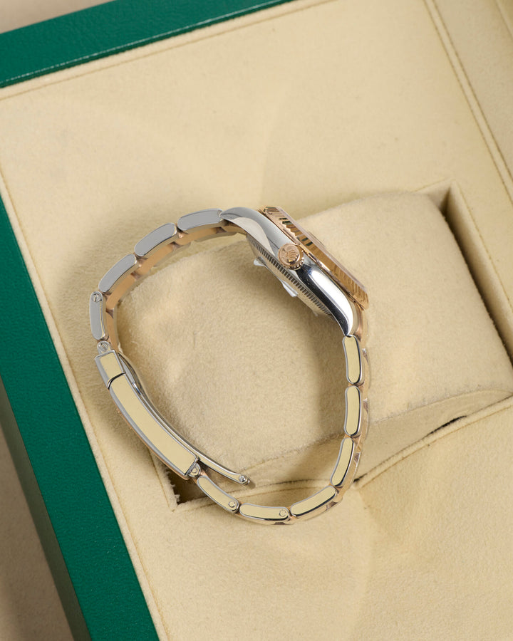 Rolex Datejust 31 Rhodium Roman Diamond 6 Stainless Steel & Rose Gold 2021 - 278271