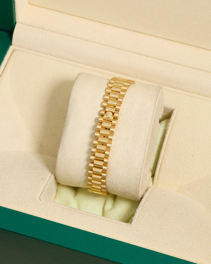 Rolex Datejust 26 Champagne Diamond Dot Yellow Gold 1990 - 69178