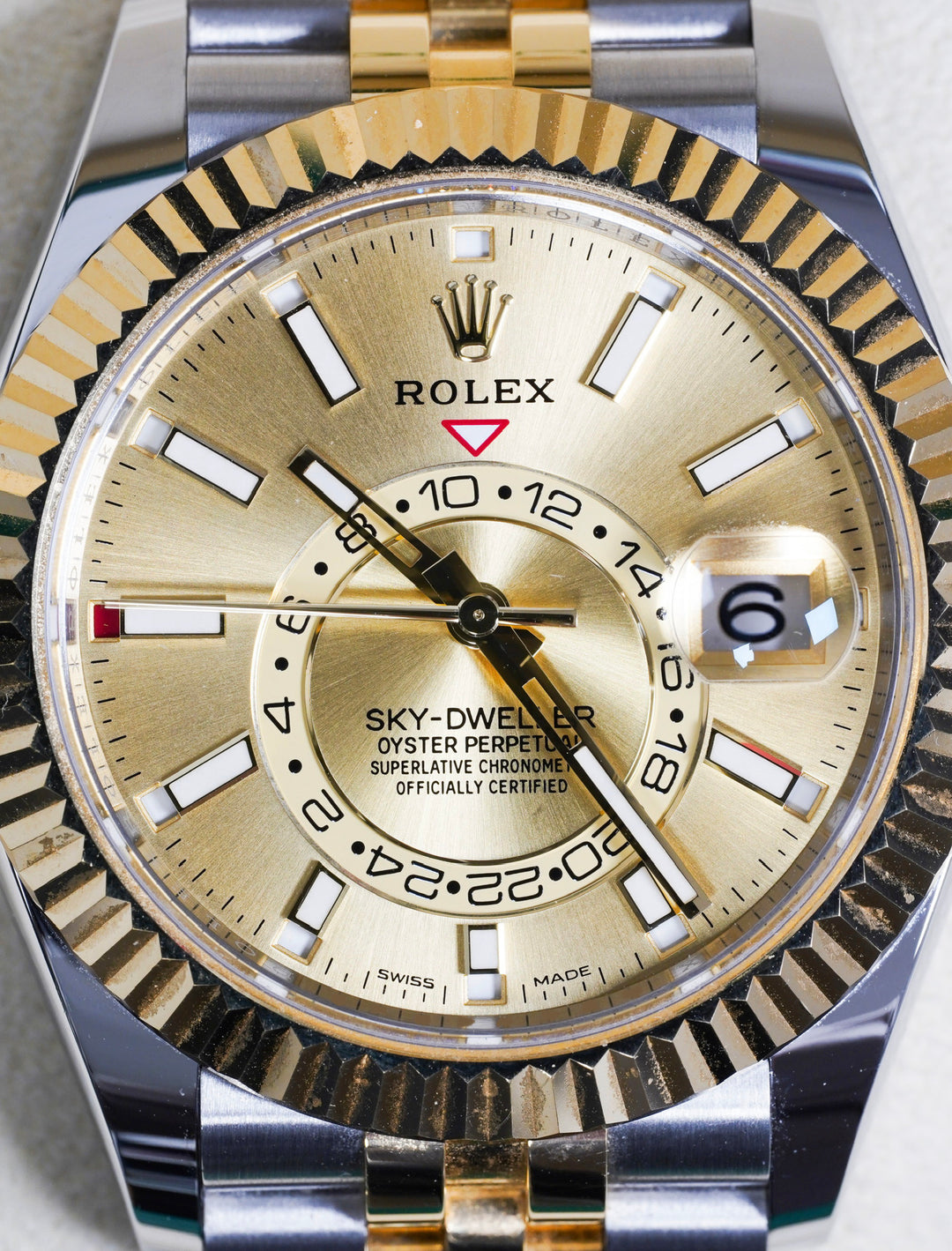 Rolex Sky-Dweller Champagne Dial Yellow Gold & Stainless Steel - 336933 - 2024