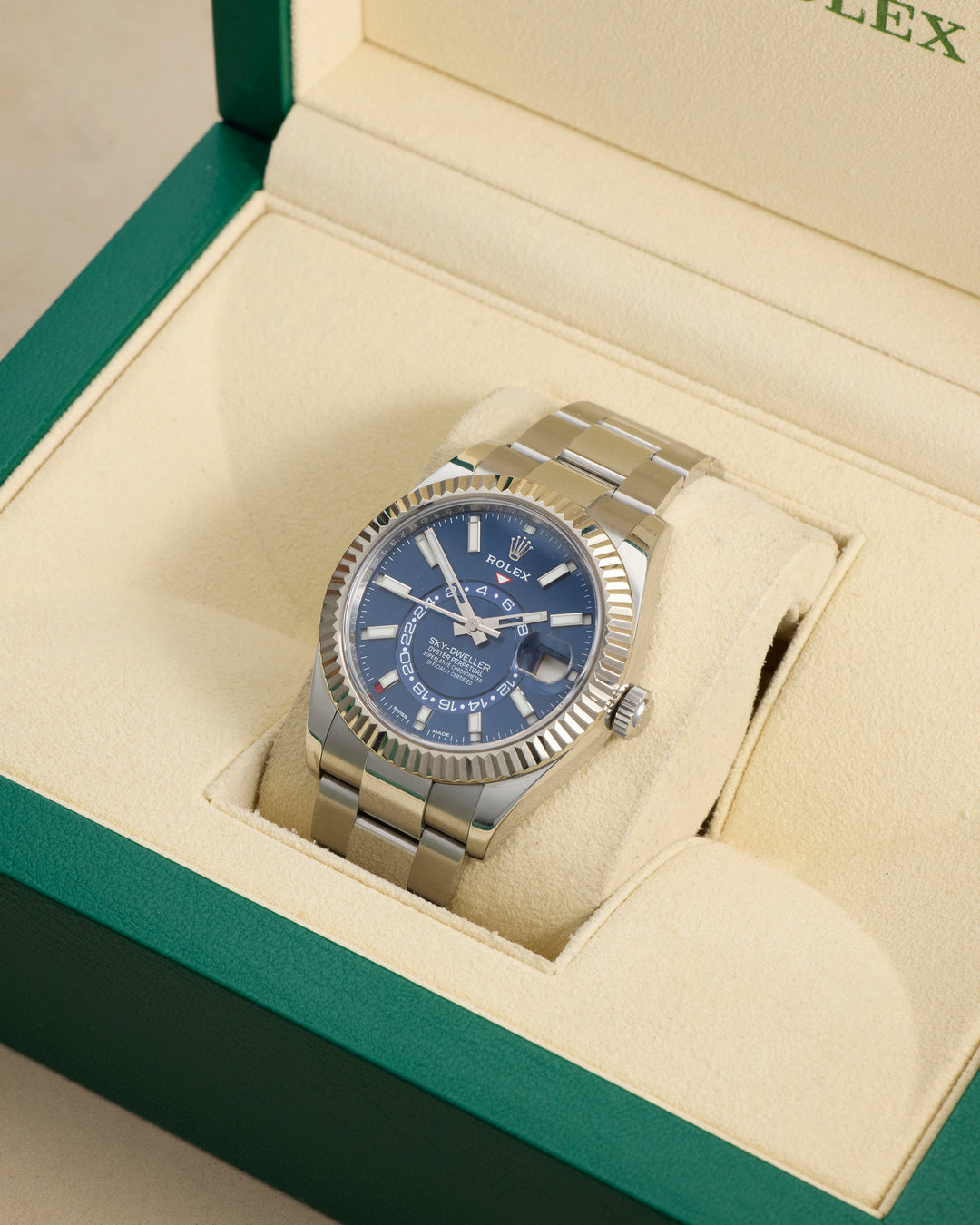 Rolex Sky-Dweller Blue Stainless Steel 2021 - 326934