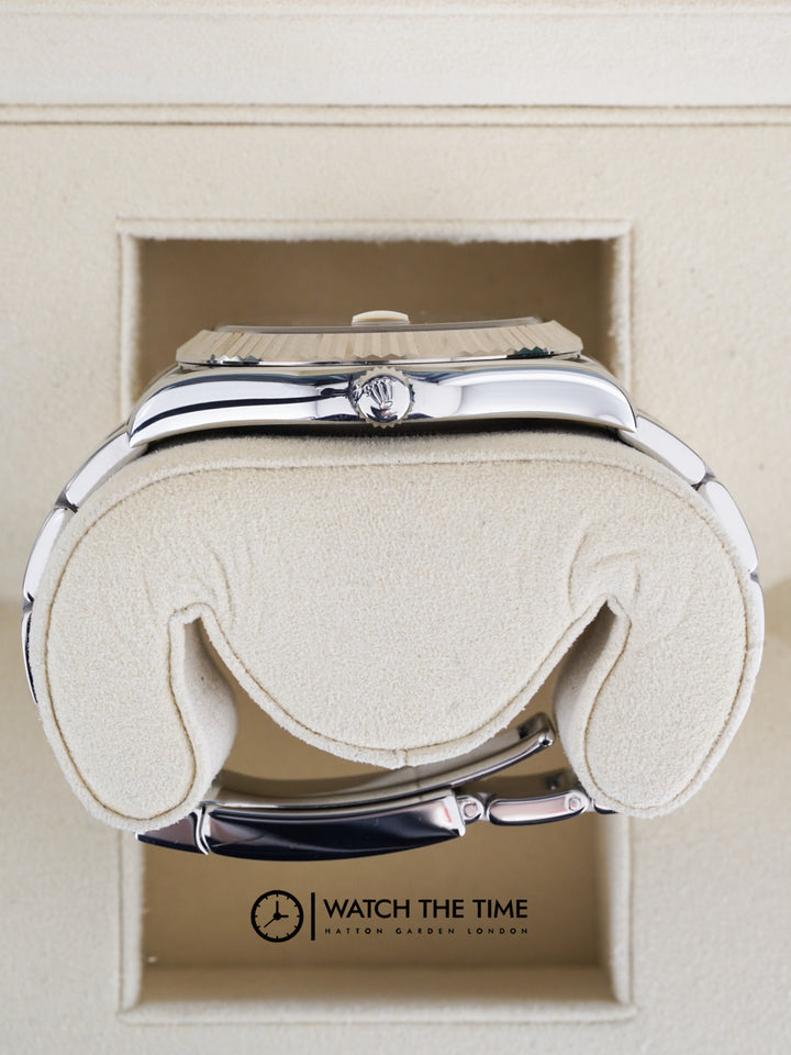 Rolex Datejust II 116334 Black Steel & White Gold 41 - 2010