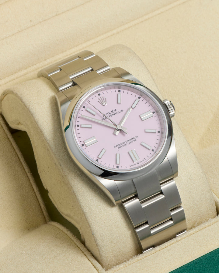 Rolex Oyster Perpetual 41 Candy Pink Stainless Steel 2025 - 134300