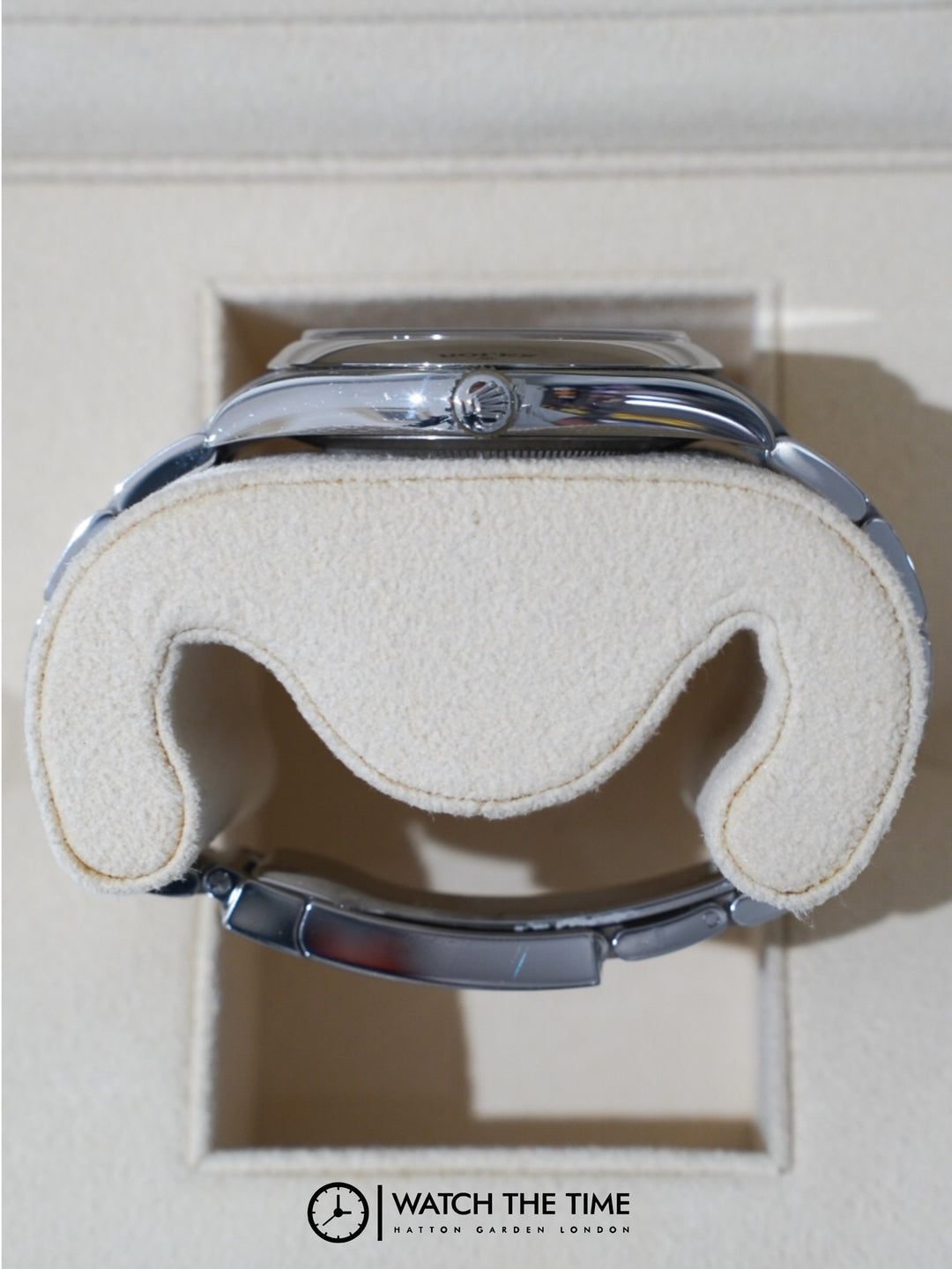 Rolex Oyster Perpetual Tiffany Stainless Steel 41 mm -124300