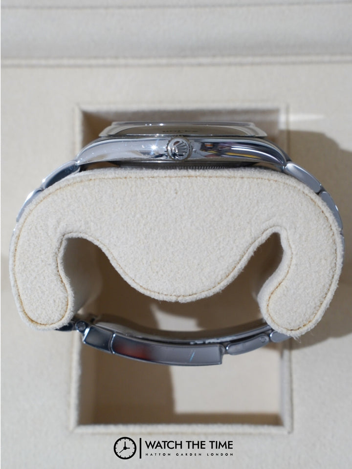 Rolex Oyster Perpetual Tiffany Stainless Steel 41 mm -124300
