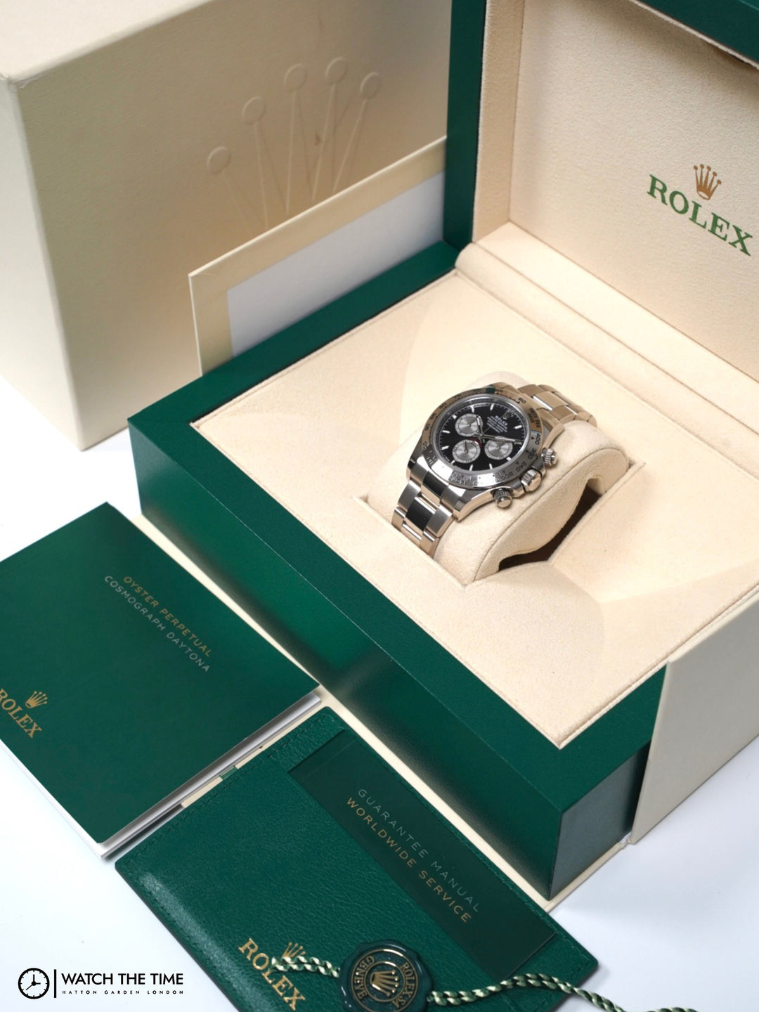 Rolex Daytona Baby Le Mans 126509 Black Chronograph White Gold - 2024