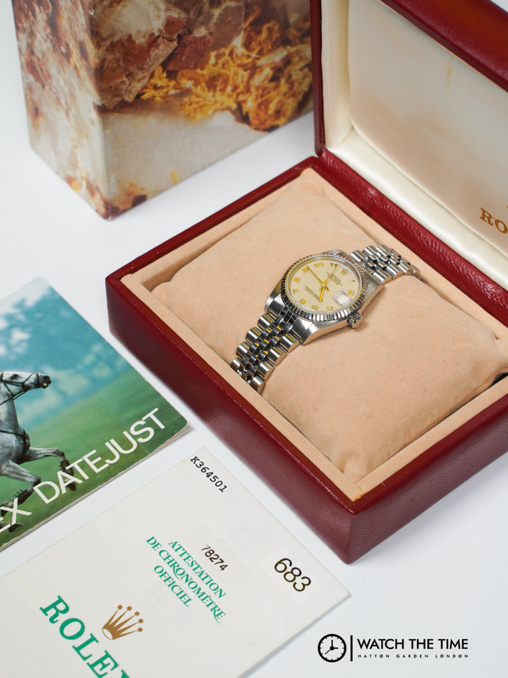 Rolex Datejust 31 78274 Cream Jubilee Stainless Steel - 2022