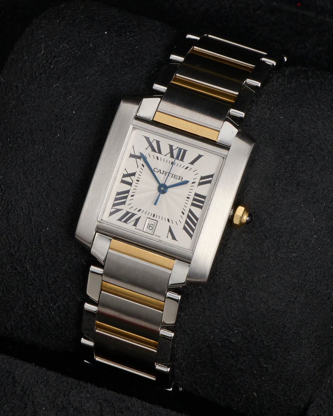 Cartier Tank Francaise White Stainless Steel Unknown - W51005Q4