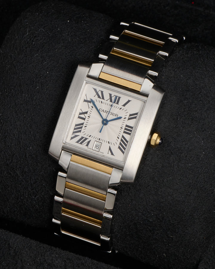 Cartier Tank Francaise White Stainless Steel Unknown - W51005Q4