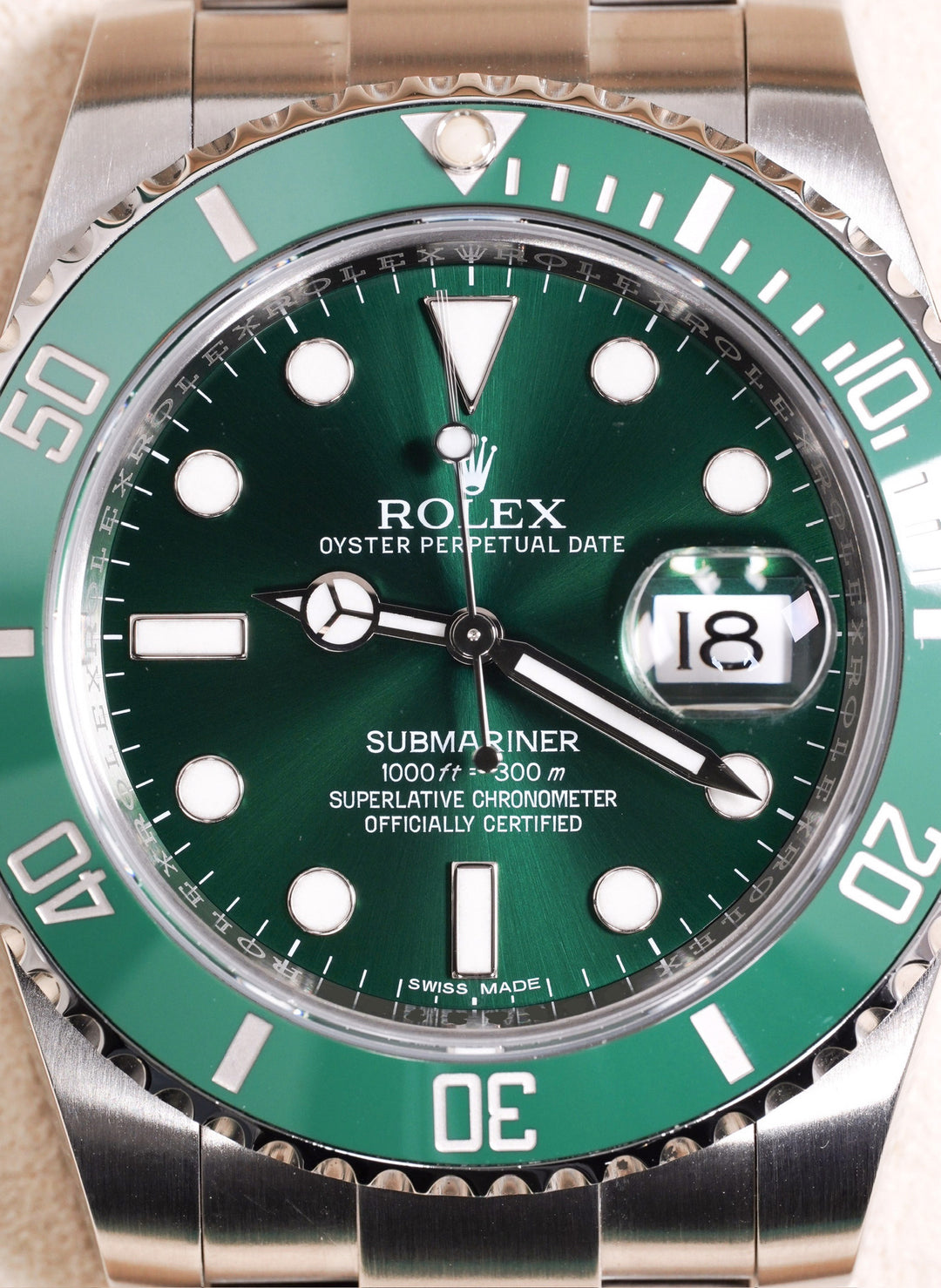 Rolex Submariner Date 116610LV - 2014