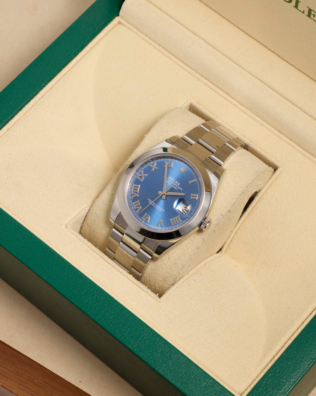 Rolex Datejust 41 Blue Stainless Steel 2024 - 126300