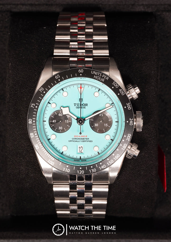 Tudor Black Bay Chrono 79360N Blue Dial Stainless Steel - 2025