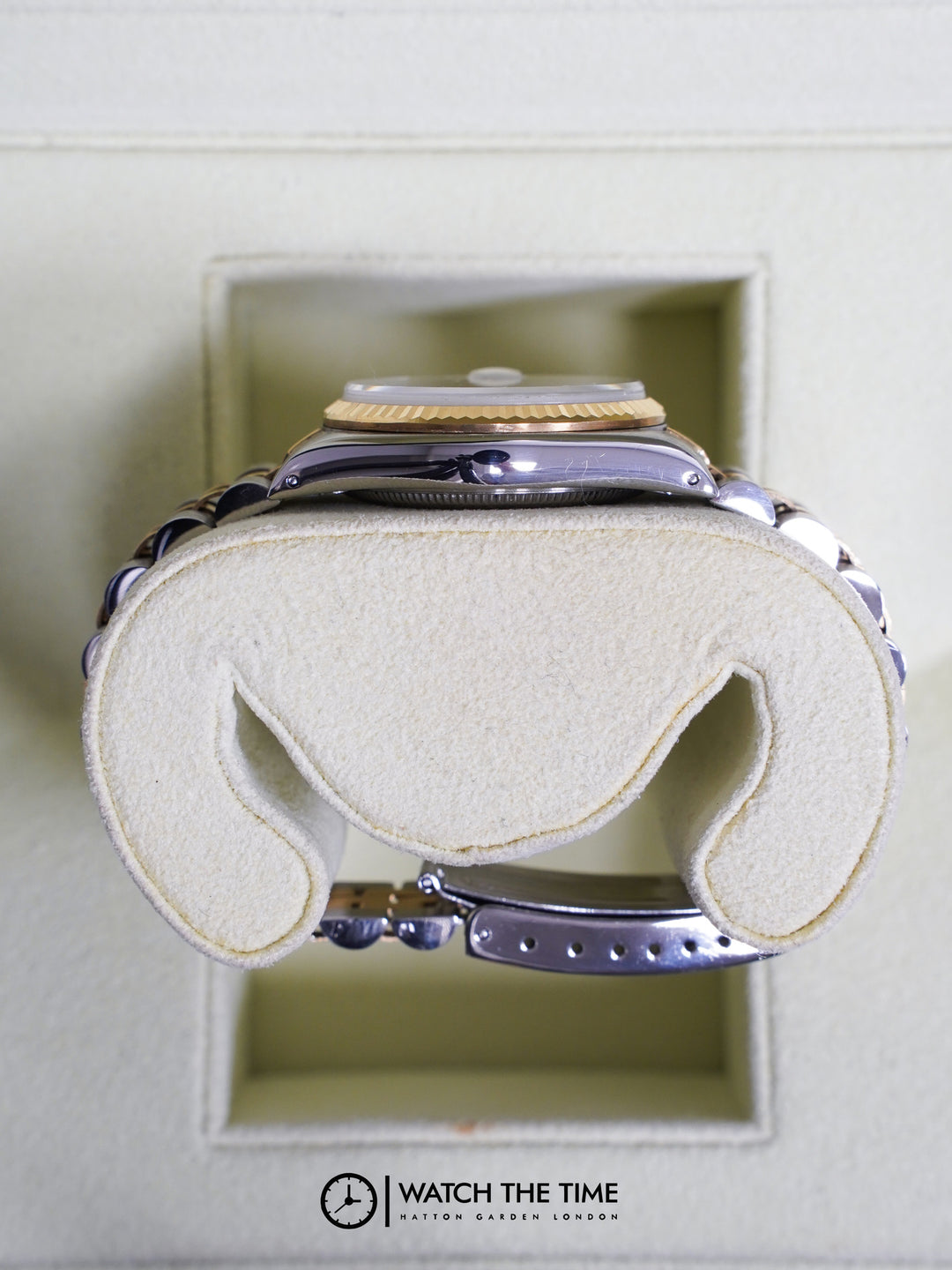 Rolex Datejust 31 68273 Cream Jubilee Stainless Steel Yellow Gold - 1993