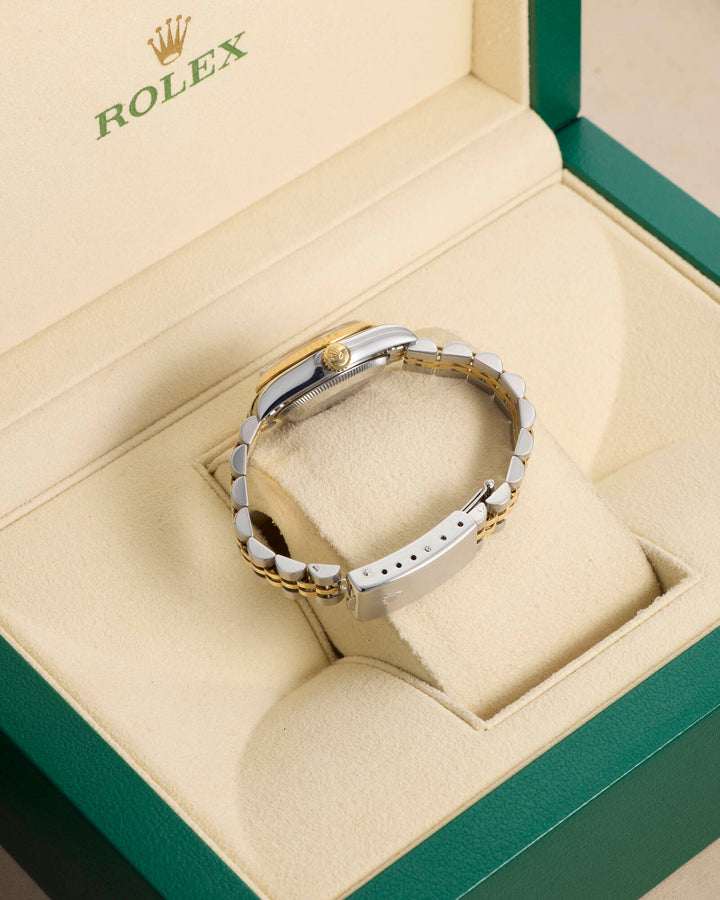 Rolex Datejust 26 Champagne Jubilee Diamond Dot Stainless Steel Yellow Gold 1998 - 69173