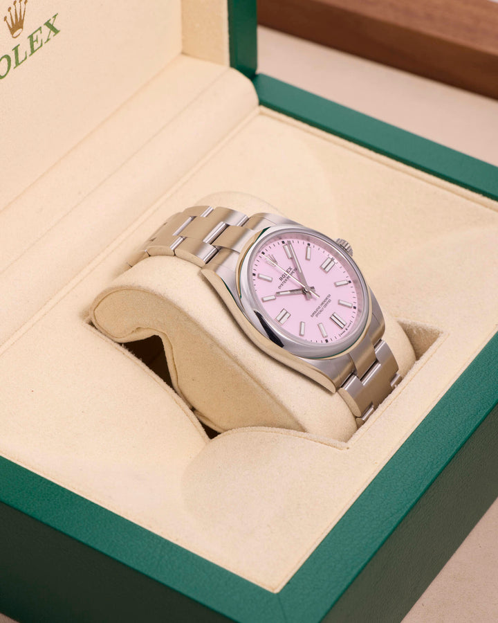 Rolex Oyster Perpetual 41 Candy Pink Stainless Steel 2025 - 134300