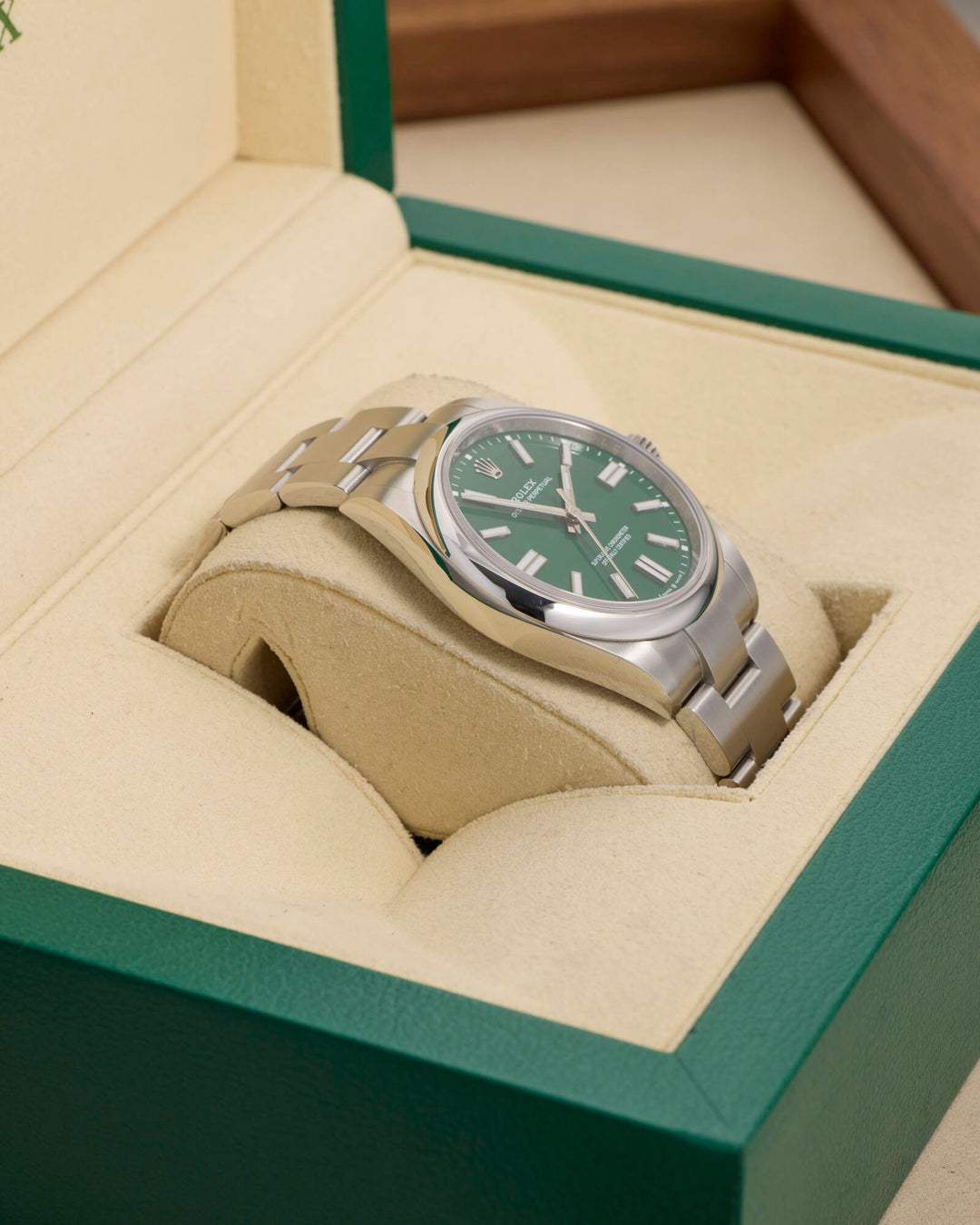 Rolex Oyster Perpetual 41 Green Stainless Steel 2026 -  134300