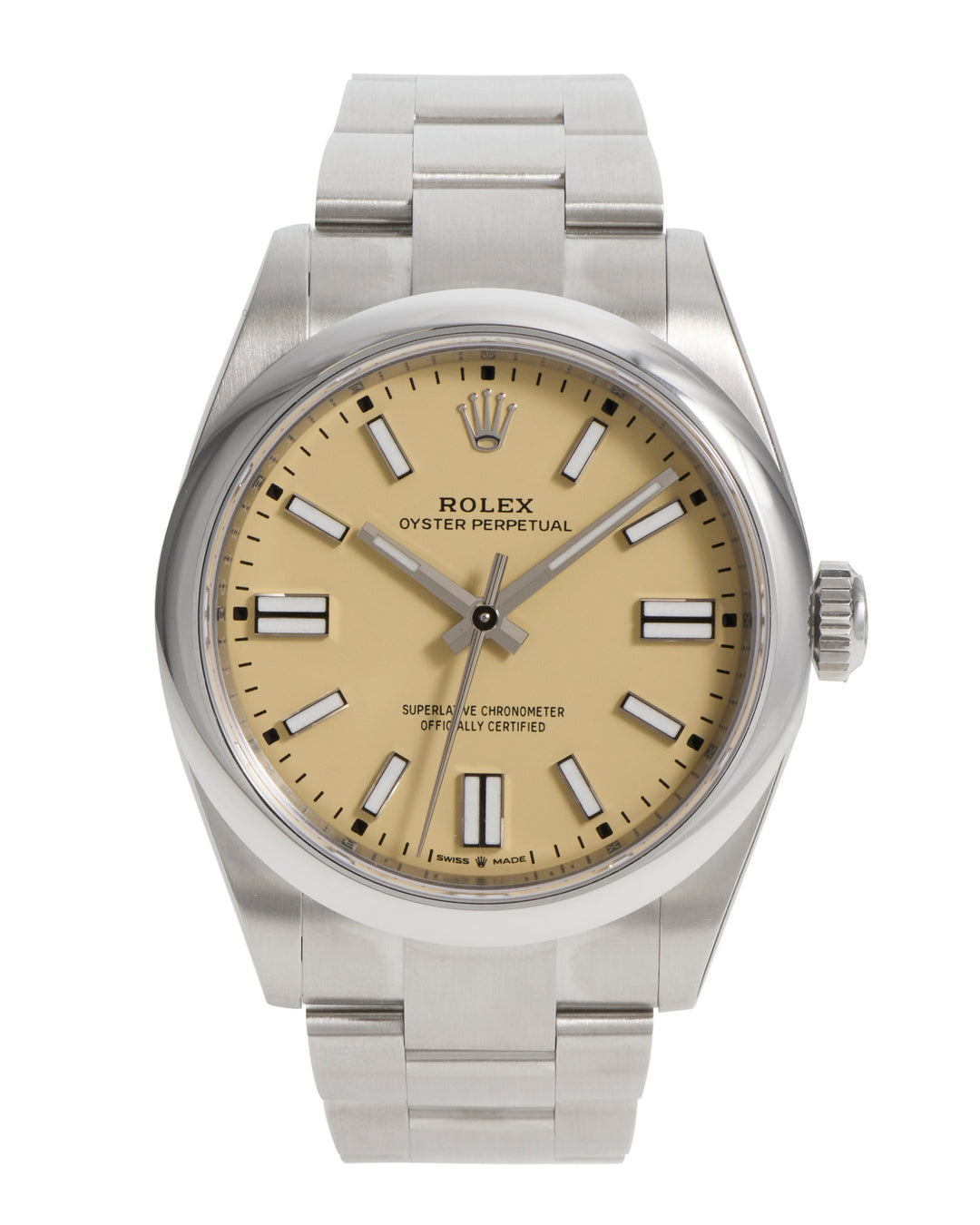 Rolex Oyster Perpetual 41 Beige Stainless Steel 2025 - 134300