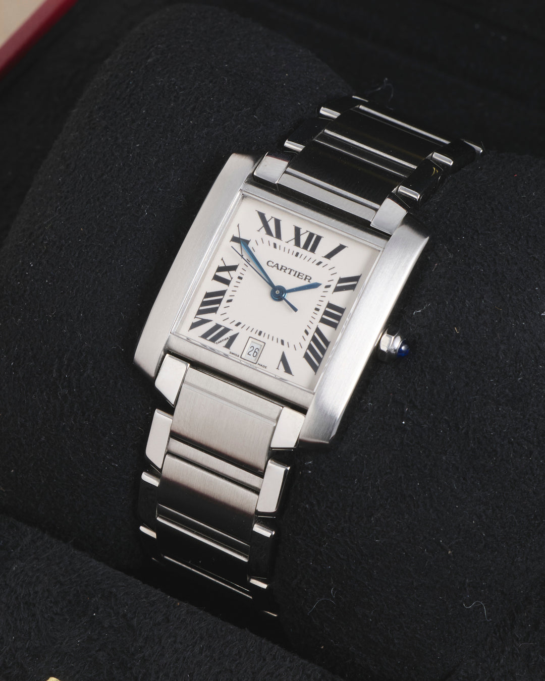 Cartier Tank Francaise 28 White Stainless Steel Unknown - W51002Q3