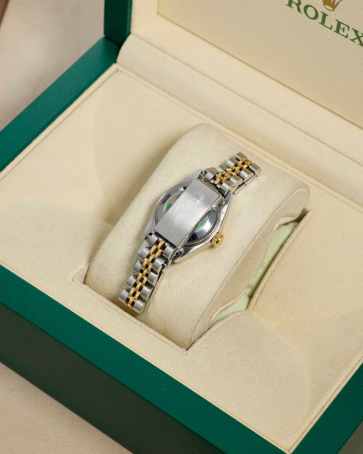 Rolex Datejust 26 Red Vinaigrette Diamond Dot Stainless Steel Yellow Gold Unknown - 69173