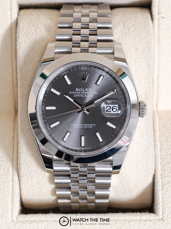 Rolex Datejust 126300 Rhodium Stainless Steel - 2025