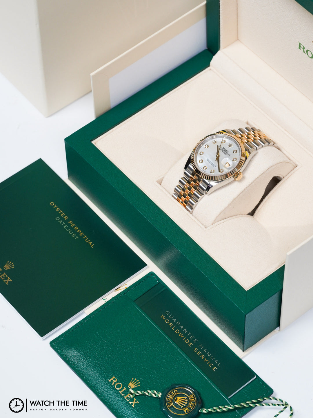 Rolex Datejust 36 126233 Mother Of Pearl Diamond Stainless Steel & Yellow Gold - 2025