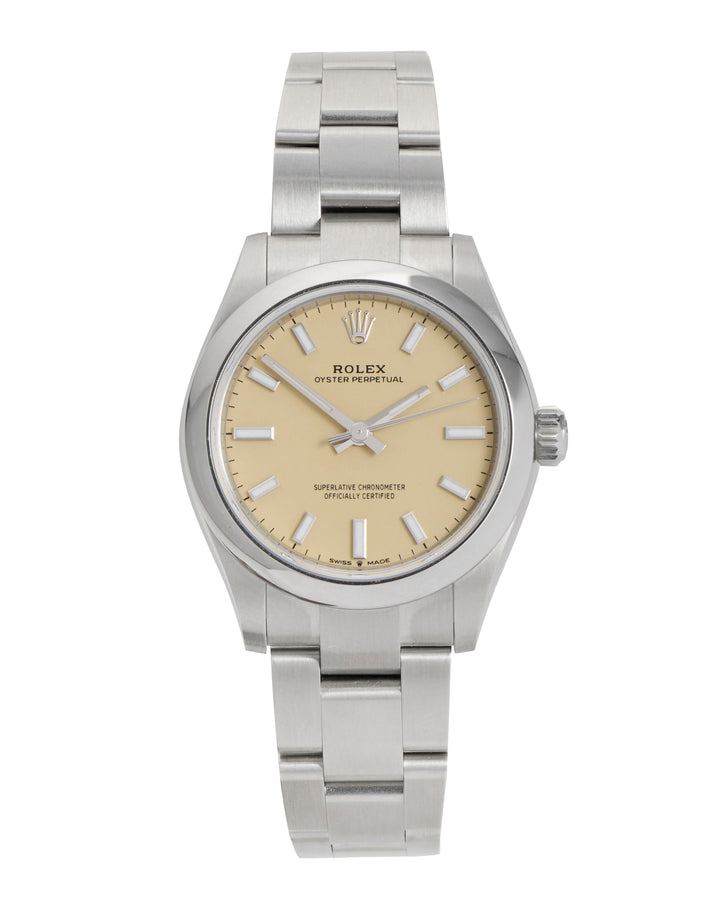 Rolex Oyster Perpetual 31 Beige Stainless Steel  2025 - 277200
