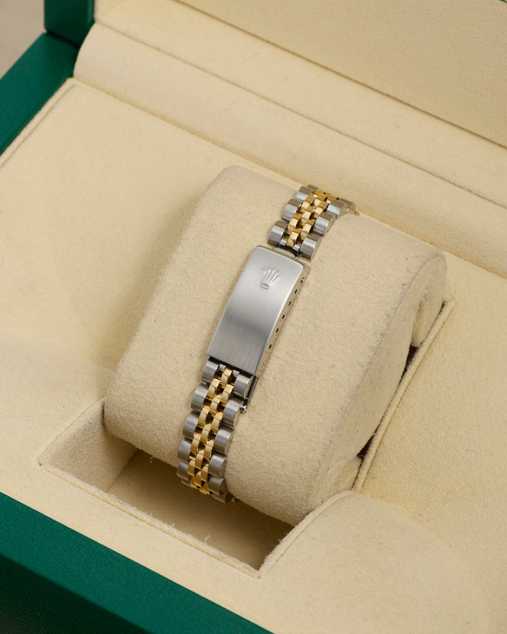 Rolex Datejust 26 Turquoise Diamond Dot Stainless Steel Yellow Gold 1986 - 69173