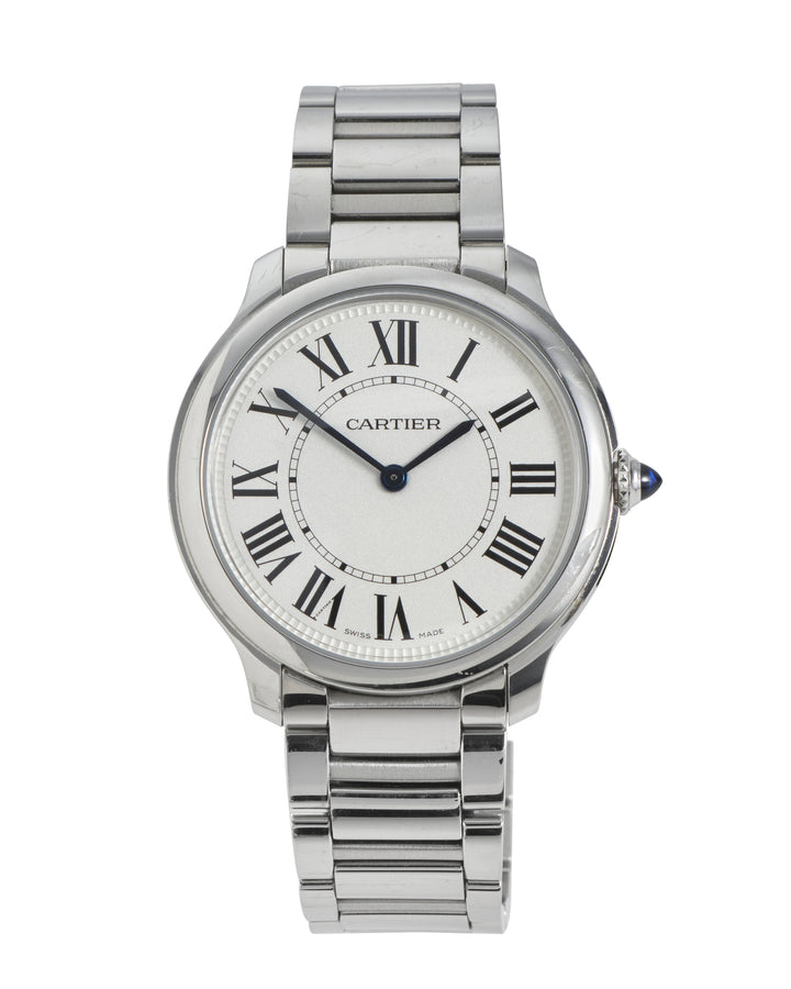 Cartier Ronde Must 36 White Stainless Steel 2023 - WSRN0034