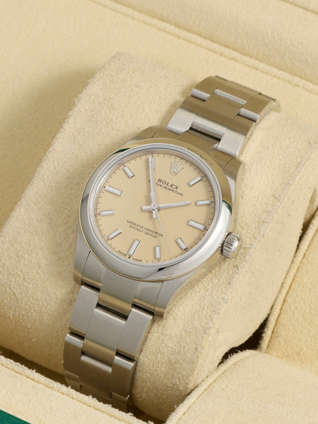 Rolex Oyster Perpetual 31 Beige Stainless Steel  2025 - 277200