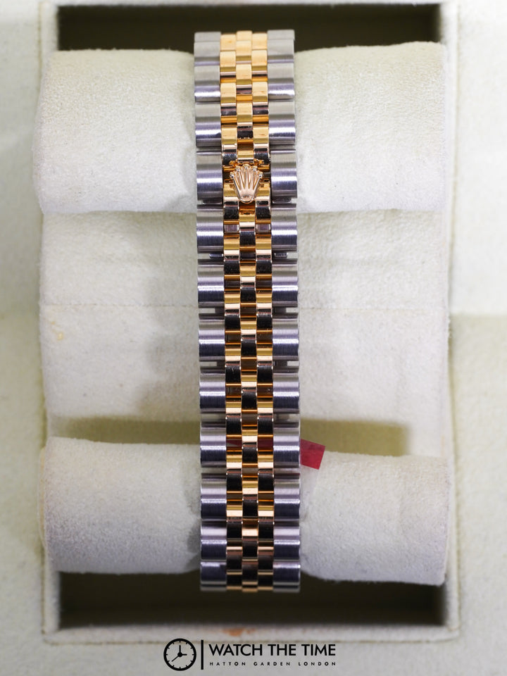 Rolex Datejust 26 179173 Champagne Stainless Steel & Yellow Gold - 2013