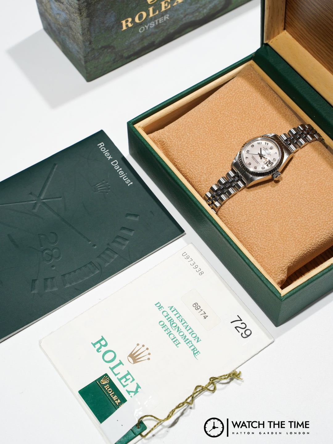 Rolex Datejust 26 69174 Mother Of Pearl Stainless Steel - 1999
