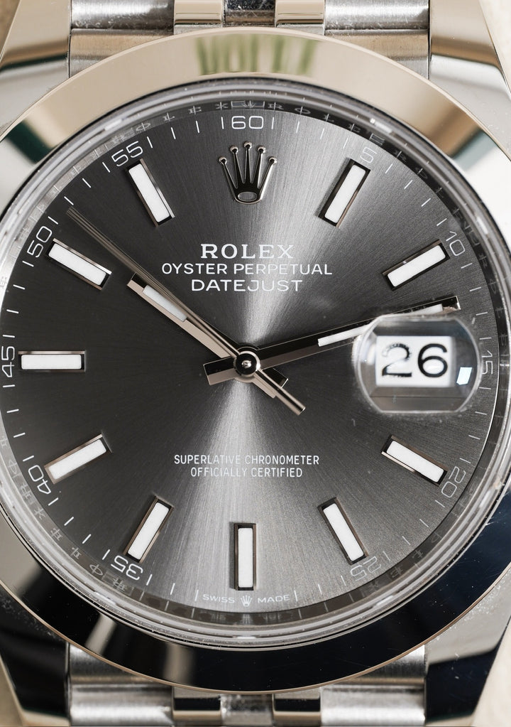 Rolex Datejust 126300 Rhodium Stainless Steel - 2025