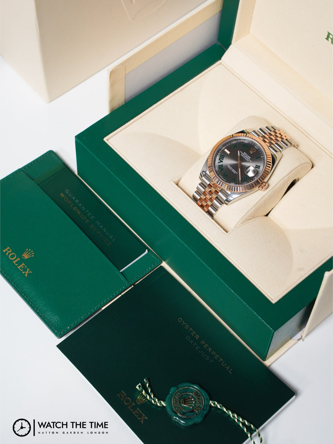 Rolex Datejust 126331 Wimbledon Steel & Rose 41 - 2023