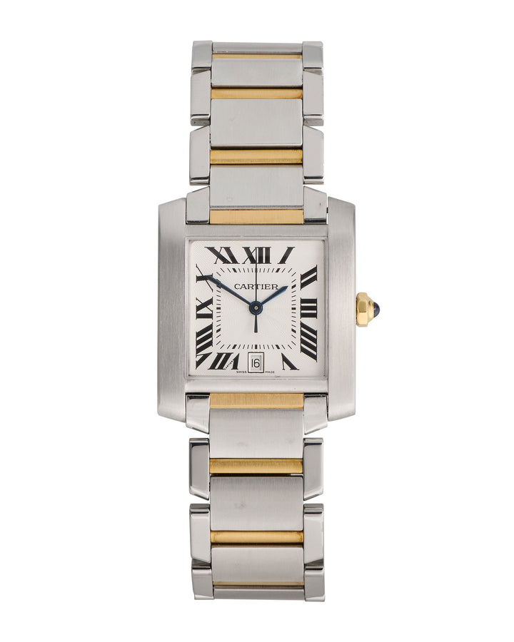Cartier Tank Francaise White Stainless Steel Unknown - W51005Q4