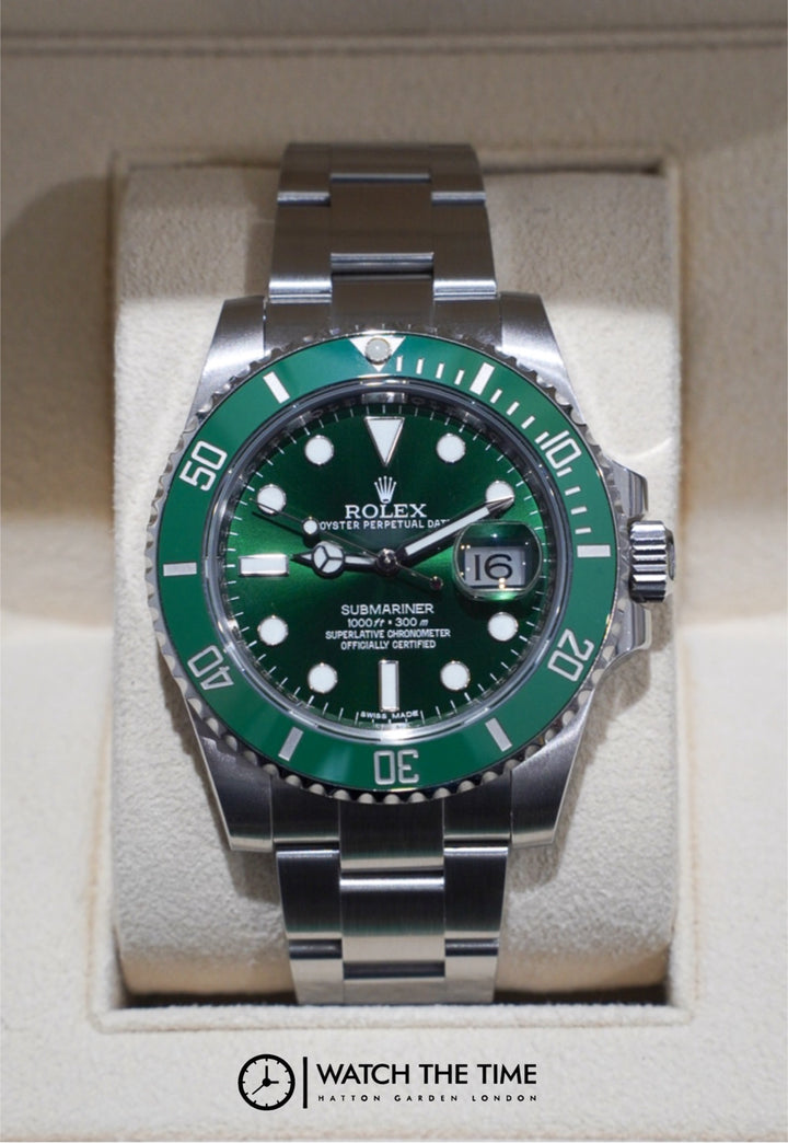 Rolex Submariner Green "HULK" Stainless Steel 40 mm -116610LV